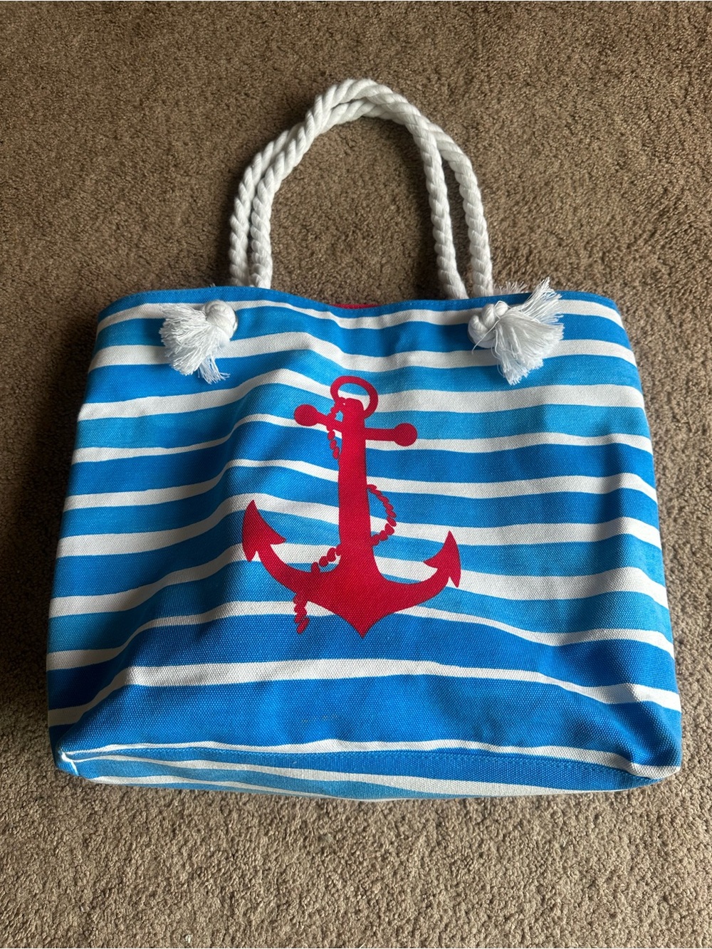 Nautical Beach Bag